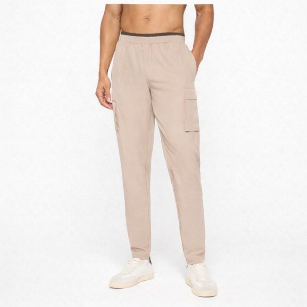 Small Regular Fabeltics Men’s Tan Cargo Pants